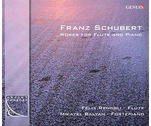 Schubert : uvres pour flûte et piano. Renggli.