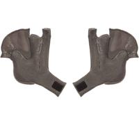 Schuberth C4 Basic / C4 Pro / C4 Pro Carbon Almohadillas para las mejillas, gris, tamaño S M L 55 57 59 para Hombres
