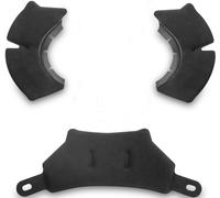 Schuberth C5 / E2 Almohadilla central para cabezas largas, negro, Talla L