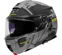 SCHUBERTH C5 Globe Grey Mate/Negro/Antracita 65 unisex, talla XXXL