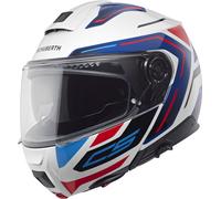 Schuberth C5 Omega, casco abatible L (58/59) female Blanco/Azul/Rojo