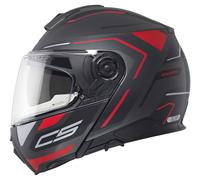 SCHUBERTH C5 Omega Casco Abatible Mate/Negro/Antracita/Rojo 63 unisex, talla XXL