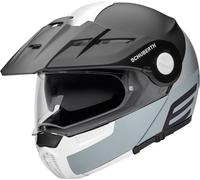 Schuberth E1 Cut Casco, negro/gris, Talla XS (53/54)