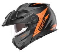 SCHUBERTH E2 Explorer Orange Casco abatible Mate/Negro/Naranja/Antracita 65 unisex multicolor, talla XXXL