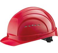 Schuberth EuroGuard 6 BSK200R-1 - Casco de protección con ventilación (EN 397), Color Rojo