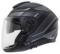SCHUBERTH J2 Sigma Casco jet Mate/Negro/Gris 65 unisex, talla XXXL
