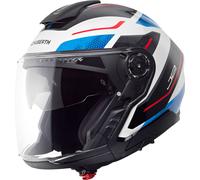Schuberth J2 Sigma, casco modular M (57) female Blanco/Negro/Azul/Rojo
