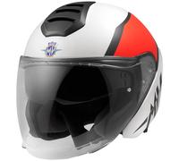 Schuberth M1 MV Casco jet, rojo, tamaño S para Hombres