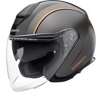 Schuberth M1 Pro Outline Casco jet, negro, tamaño M para Hombres