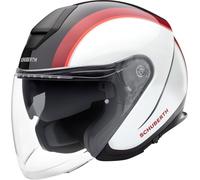 Schuberth M1 Pro Outline Casco jet, rojo, tamaño XL para Hombres