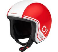 Schuberth O1 Era Casco jet, rojo, Talla XS (52/53)