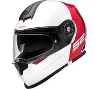 Schuberth S2 Sport Redux Casco, blanco-rojo, tamaño S para Hombres