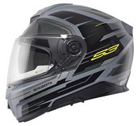 Schuberth S3 Apex Casco, gris/amarillo, Talla S (55)
