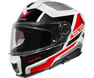 Schuberth S3 Daytona Casco, negro-blanco-rojo, tamaño XS para Hombres