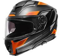 Schuberth S3 Storm Casco, gris/naranja, Talla XXL (62/63)