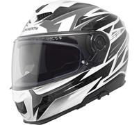 Schuberth S3 Thunder Casco, Blanco/Negro, Talla XS (53)