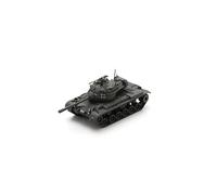 Schuco 1:87 BW KPz M47 Verde oliva - Modelo fundido a presión de calidad superior a escala 1:87, modelo de coche 1:87, militar, modelo de colección, diorama
