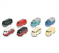 schuco 26408 VW T1, 8-er Set 1:87 HO SCALE