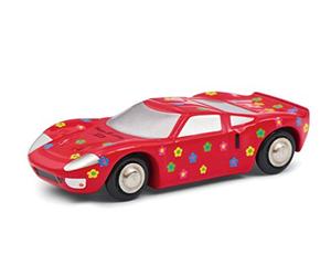 Schuco 450144400 Piccolo GT40 Happy Birthday 2021 - Coche de cumpleaños, edición Limitada 1000, Color Rojo