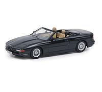 Schuco 450914900 BMW 850 Ci, Convertible, Interior Beige, Modelo de Coche, Escala, 1:43, Resina, Edición Limitada 500, Negro Metálico