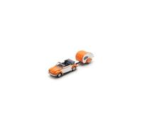 Schuco 1:87 VW Beetle Cabriolet m.Ah.ES Piccolo - Maqueta de coche de alta calidad a escala 1:87, coche coleccionable, H0