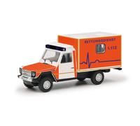 Schuco 452674300 - Mercedes-Benz G-Modello, Carrocería De Emergencia Venta Nueva