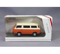 Schuco Volkswagen T3 Luxus Bus Beige/Naranja 1:64 - Modelo Die-Cast de colección