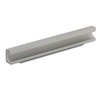 Schüco Accuride 100003996 Abellio - Tirador para puerta de armario (aluminio anodizado, 1195 mm, 1195 mm), color plateado