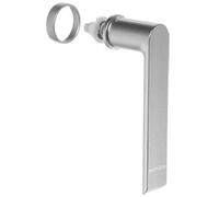 Schüco Manilla para ventana, color blanco, RAL 9016, 247004