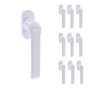 Schüco - Manillas para ventana (10 unidades, para todos los sistemas de ventana), color blanco