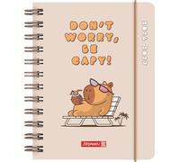 Schülerkalender 2026/2027 "Capy" | A6, Kunststoff