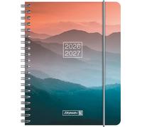 Schülerkalender 2026/2027 "Misty Sunset" | A6, Kunststoff