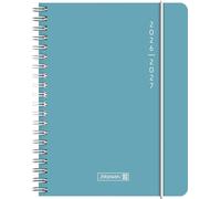 Schülerkalender 2026/2027 "Plain Blue" | A6, Kunststoff