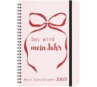 Schülerkalender Mein Jahr 2026/2027: mit 12-monat.-Kalendarium von August 2026 bis Juli 2027. Pro Woche 2 Seiten mit viel Platz für Notizen. Format 14,8 x 21 cm