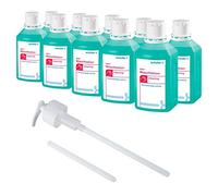 Schülke S&M - Loción de limpieza para manos y pieles (10 unidades, 500 ml, sin jabón)