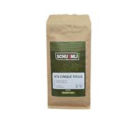 SCHUEMLI Núm 6 Cinque Sitio - Espresso de 5 estrellas de sicilia - ganzen Judías del tostado a largo plazo 1 kg