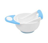 Schüssel Für Lebensmittelmühle, Schüssel Für Lebensmittelmühle - Obstbrecher Mit Mahlstab,Rutschfeste, Verbrühungshemmende Futtermühlenschüssel Zur Herstellung Von Gemüsepüree, Lebensmittelbreischüss