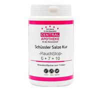 Schüssler Kur nº 6, 7 y 10 RauchStop - Set de sal Schüssler (225 g)