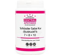Schüssler - Sales para tratamiento de presión arterial, ajuste 7 + 8 + 10, 225 g, de la farmacia