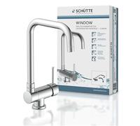 SCHÜTTE 24550 - Grifo monomando de cocina, grifo bajo ventana (marcado de mercancias)