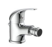 SCHÜTTE 41200 Athos - Grifo para bidé (incluye desagüe con barra de tracción, glándula mixta giratoria, grifos de bidé, cromo)