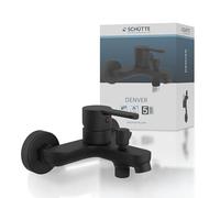 Schütte 44306 Grifo Mezclador de baño Denver, Negro