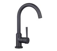 SCHÜTTE Grifo mezclador para fregadero CORNWALL negro
