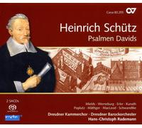 Rademann/Dresdner Kamm Heinrich Schütz: Psalmen Davids SW (CD) (Importación USA)