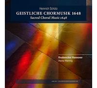 Schütz : Musique chorale sacrée, 1648. Hennig.