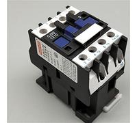 Schütz - Relé electrónico de arranque magnético (3 fases, 1 2 A, 3 pines, 1NO AC 24 V, 110 V, 220 V, 380 V, bobina CJX2-1210, 5 mm, montaje en carril DIN, protección eléctrica industrial de repuesto