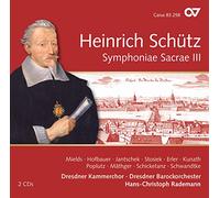 Dresdner Barockorchester Dresdner Kammerchor Hofbauer, Ulrike Jantschek, Isabel Mields, Dorothee Rademann, Hans-Christoph - Schütz: Sinfonías Sacras, Iii [Colección Schütz, Vol. 12]