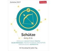 Schütze Sternzeichenkalender 2027 - Tagesabreißkalender - Ihr Horoskop für jeden Tag: Tischkalender 2027 mit täglichem Horoskop. Kleiner Kalender mit täglichem Blick in die Sterne