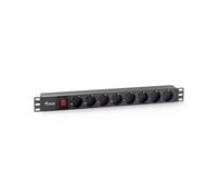 Schuko 19`` 8 Way Multi-Socket Adapter Equip 333283 (1,8 M) NUEVO