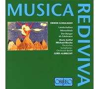 Schulhoff : Menschheit - Le Bourgeois gentilhomme. Soffel, Rische, Albrecht.